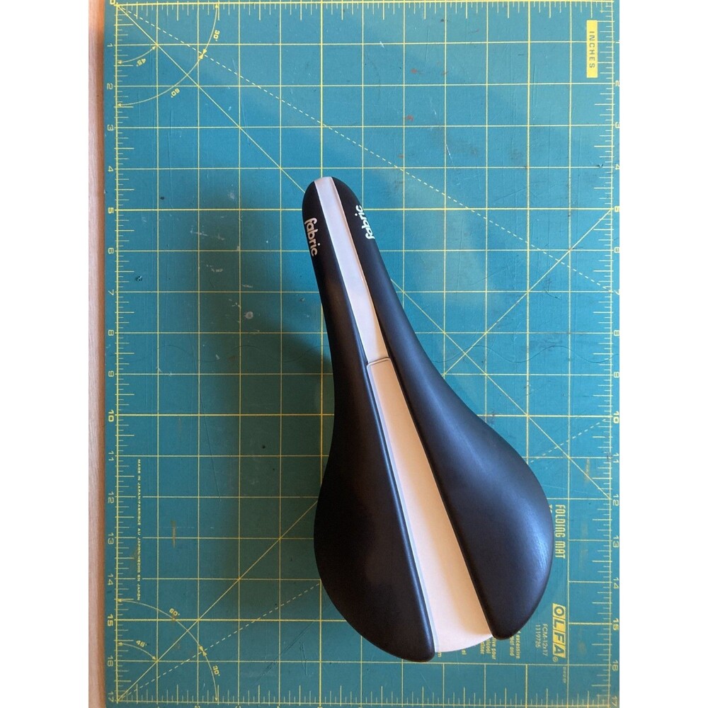 Used Fabric Line Cro-mo Rail 134mm Bike Saddle
